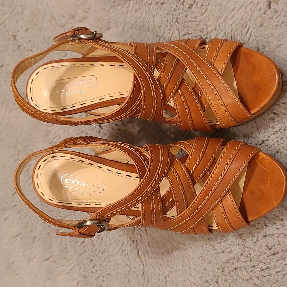 Coach high heels